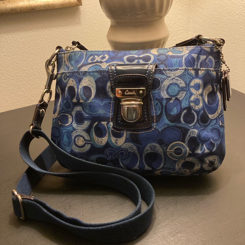 Coach Blue Purse